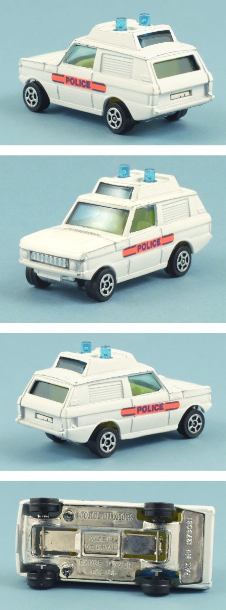 Juniors 9c Police Range Rover