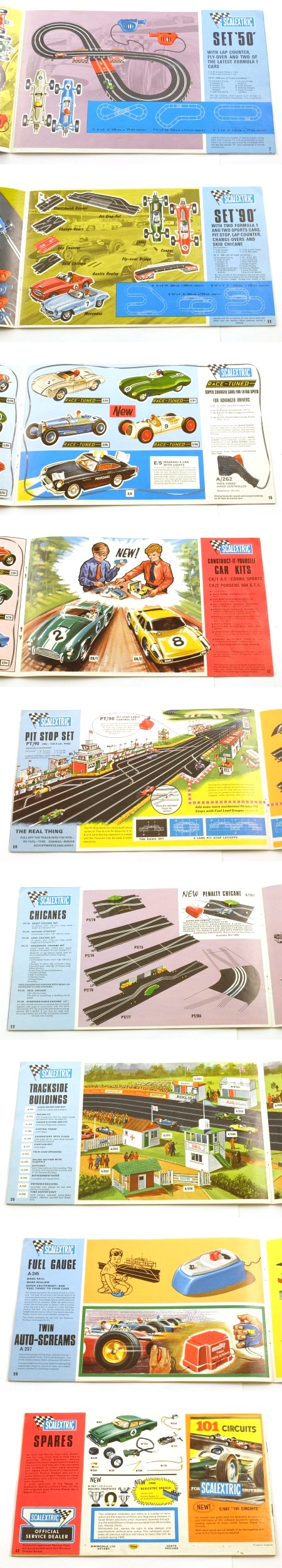 Scalextric 1966 Catalogue 7th Edition