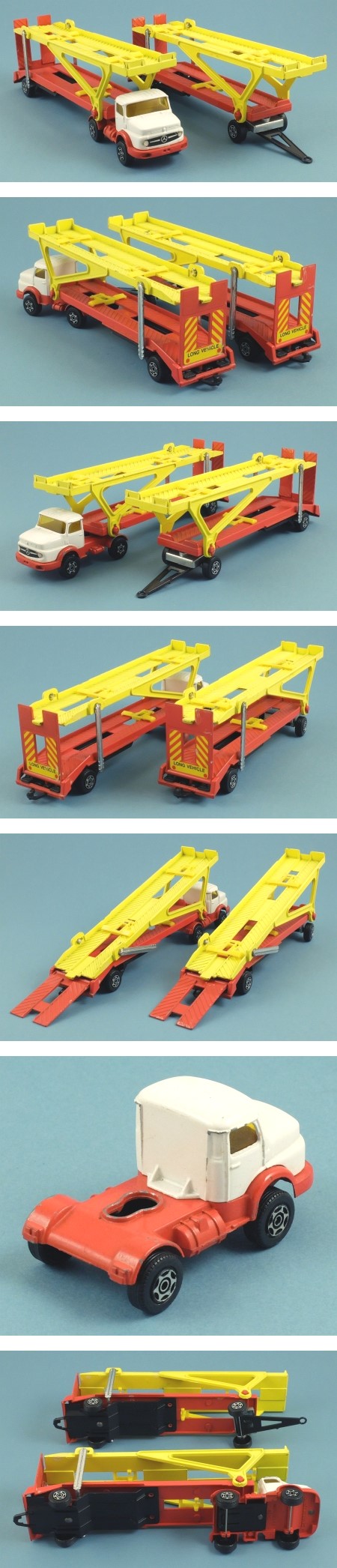 Juniors 2015 Mercedes-Benz Car Transporter and Trailer