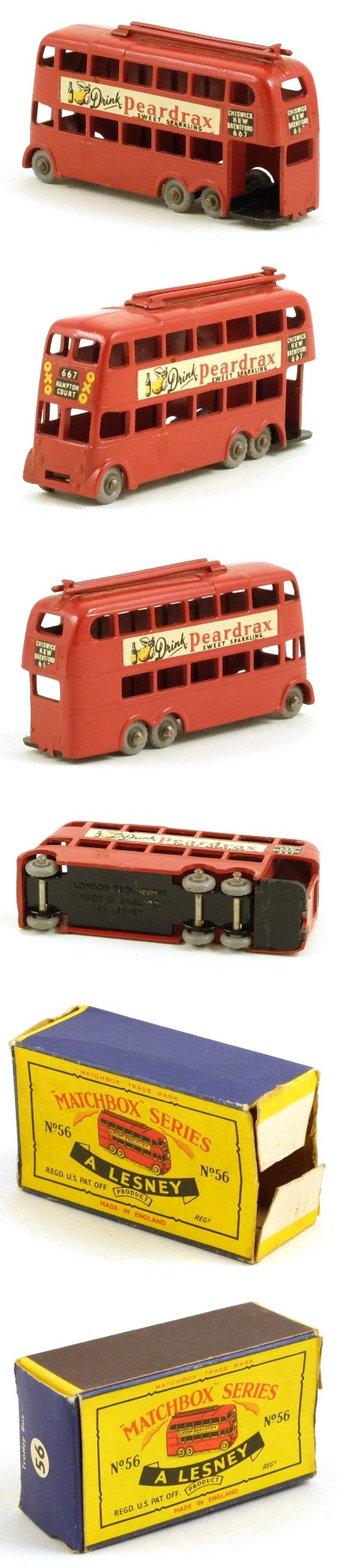 56a London Trolley Bus