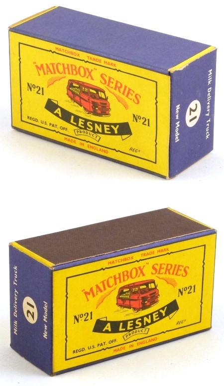 21c Commer Milk Float BOX ONLY