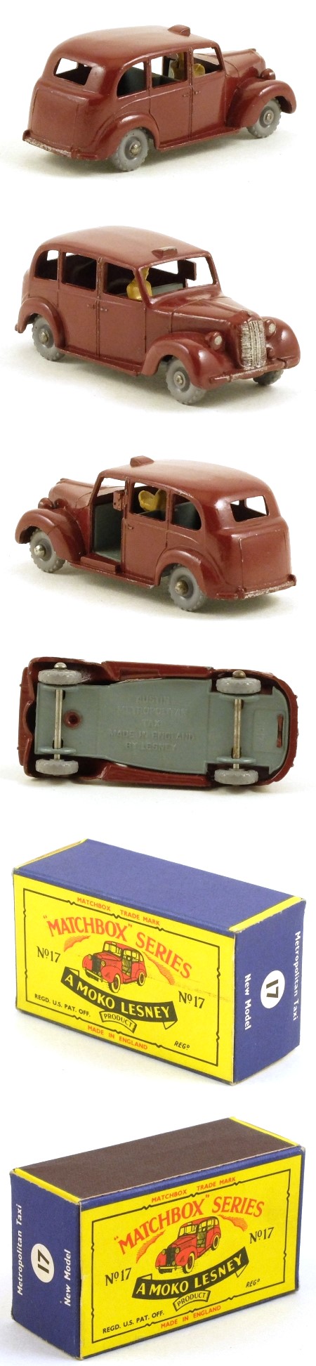 17c Austin FX3 Taxi