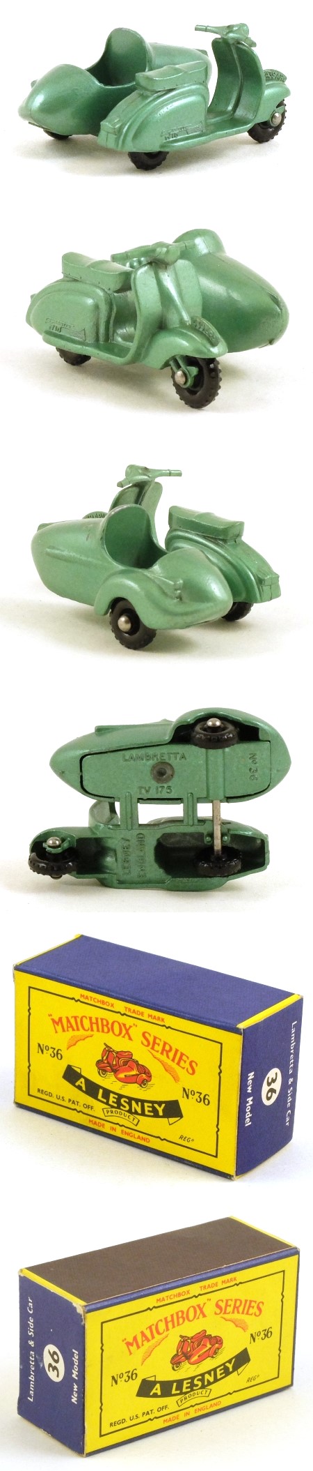 36b Lambretta & Sidecar