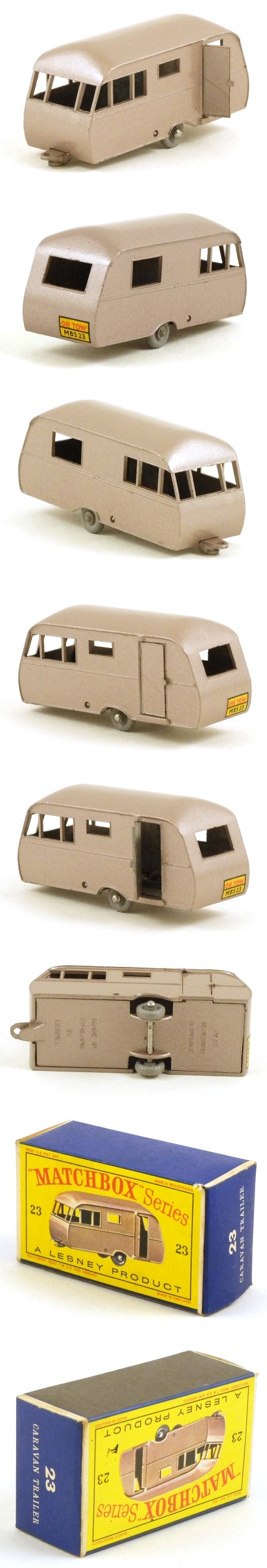 23c Bluebird Dauphine Caravan