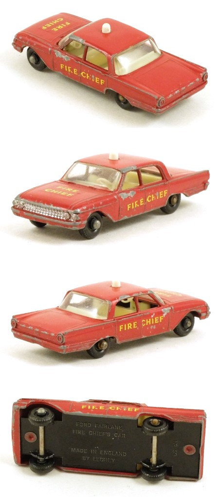 59b Ford Fairlane Fire Chief Car