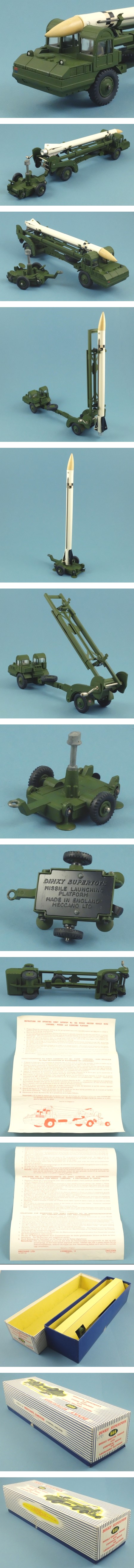 666 Missile Erector Vehicle with Corporal Missile and Launching Platform