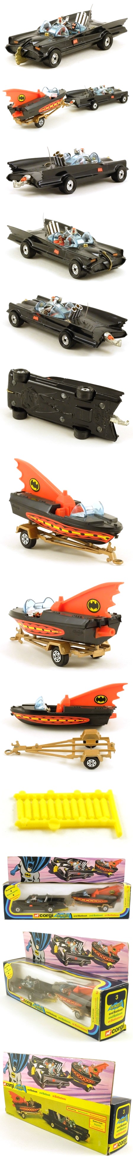 GS3 Batmobile and Batboat