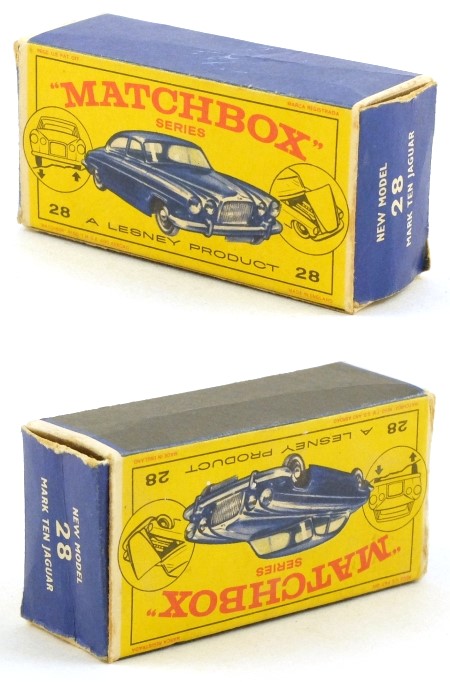 28c Jaguar Mark 10 BOX ONLY