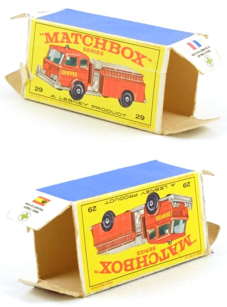 29c Maxim Fire Pumper Truck BOX ONLY