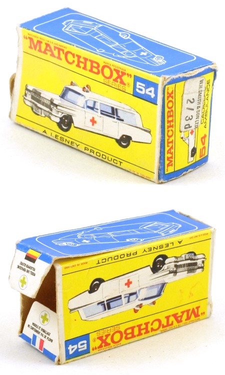 54b Cadillac Ambulance BOX ONLY