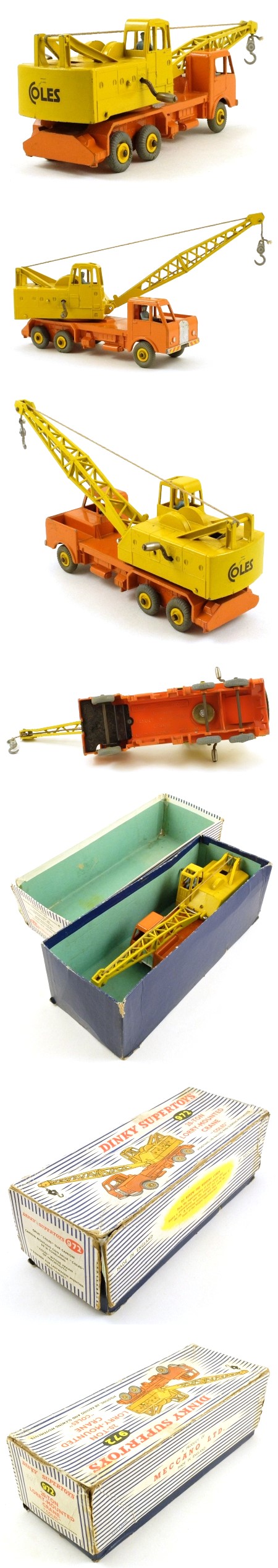 972 Coles 20 ton Lorry-Mounted Crane