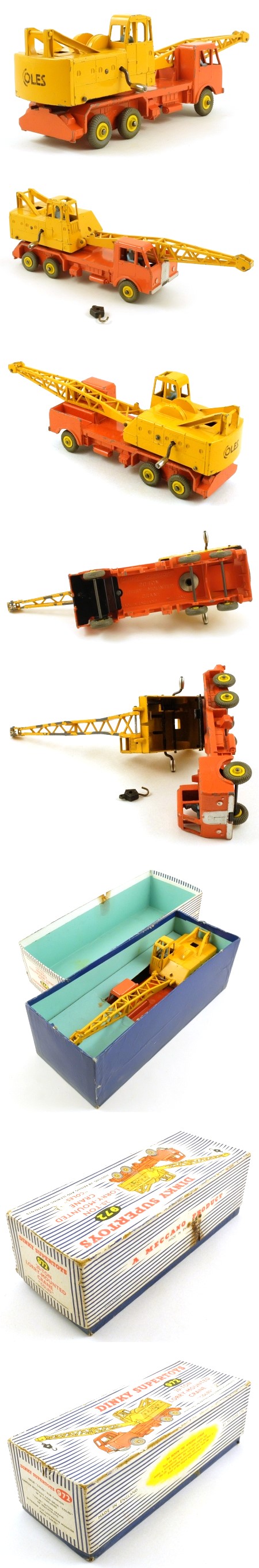 972 Coles 20 ton Lorry-Mounted Crane