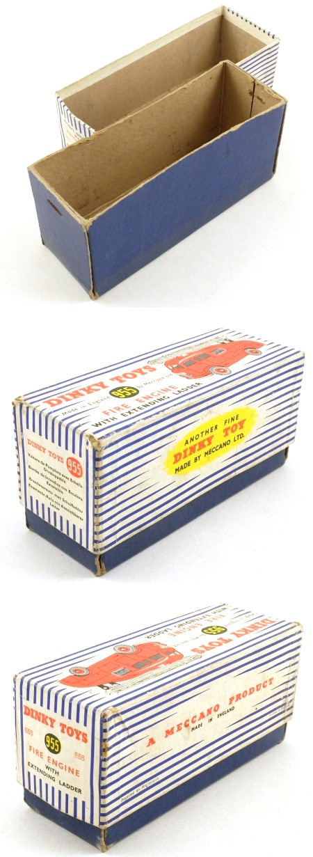 955 Commer Fire Engine BOX ONLY