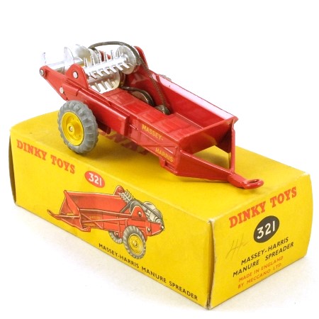 Dinky 321 Massey Harris Manure Spreader