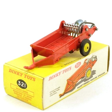 Dinky 321 Massey Harris Manure Spreader