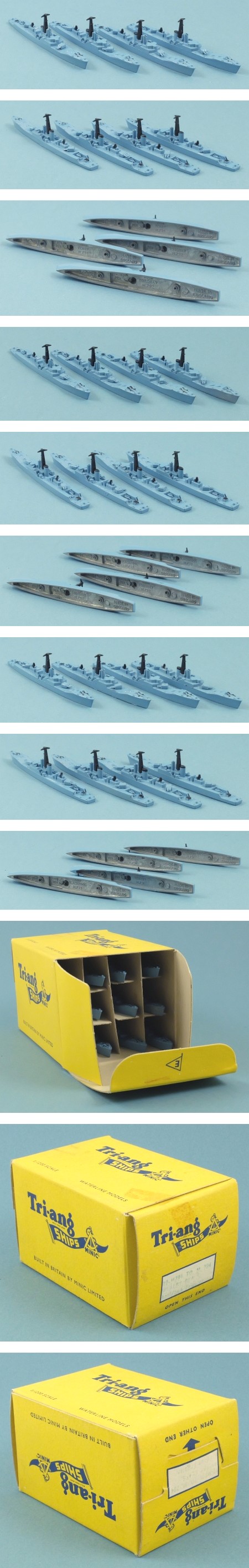 M791-94 Whitby Class Frigates BOX OF 12