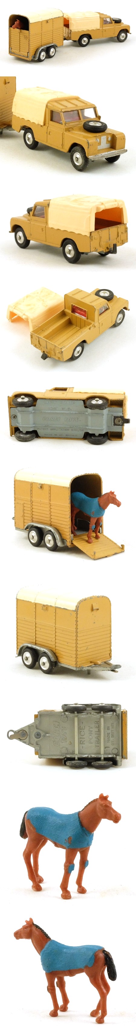 GS2 Land Rover and Rice Pony Trailer