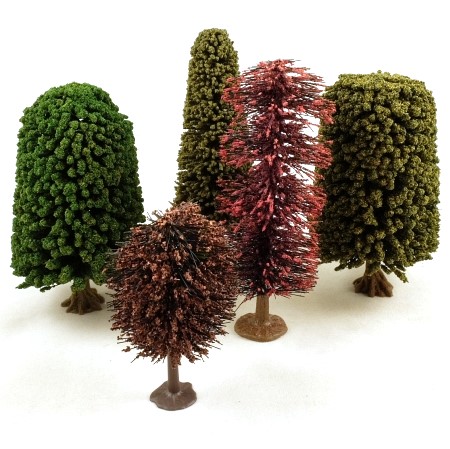  Assorted Trees x 5
