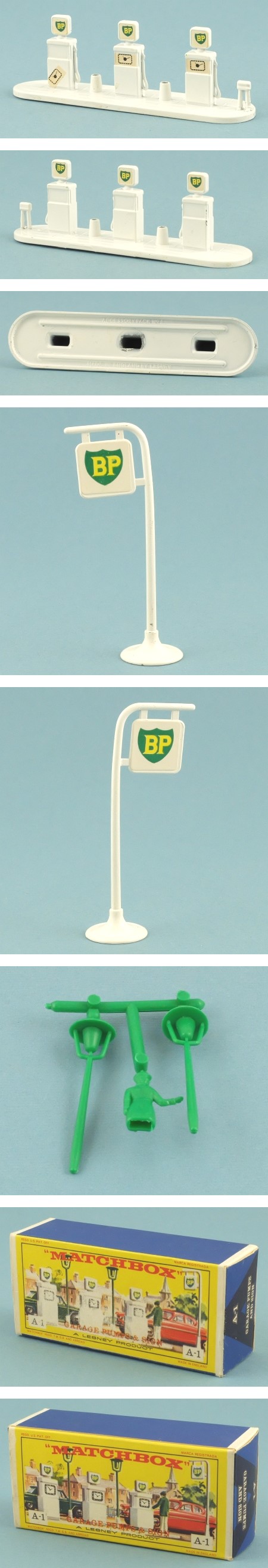 A1b BP Petrol Pump Set