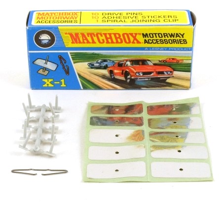 X-1 Matchbox Motorway Accessories