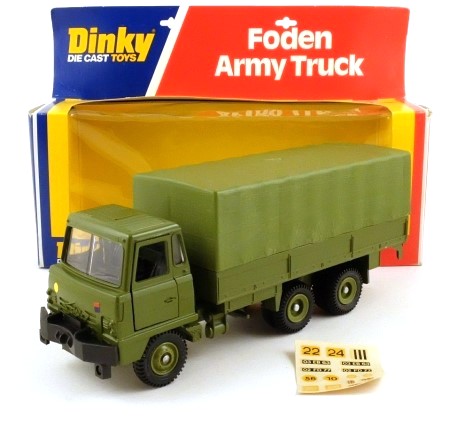 Dinky 668 Foden Army Truck